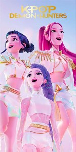 KPop Demon Hunters Telo Mare Rosa